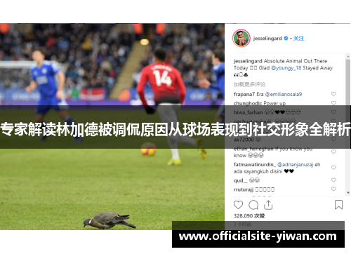 专家解读林加德被调侃原因从球场表现到社交形象全解析